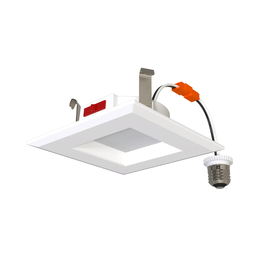 RAB - R34S - 4RAB R34S 4" - 6" LED Square Retrofit Selectable CCT