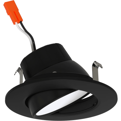 RAB-RA4R89FA120BSRAB RA4R89 8W LED 4" Round Retrofit Downlight Adjustable Gimbal Selectable CCT
