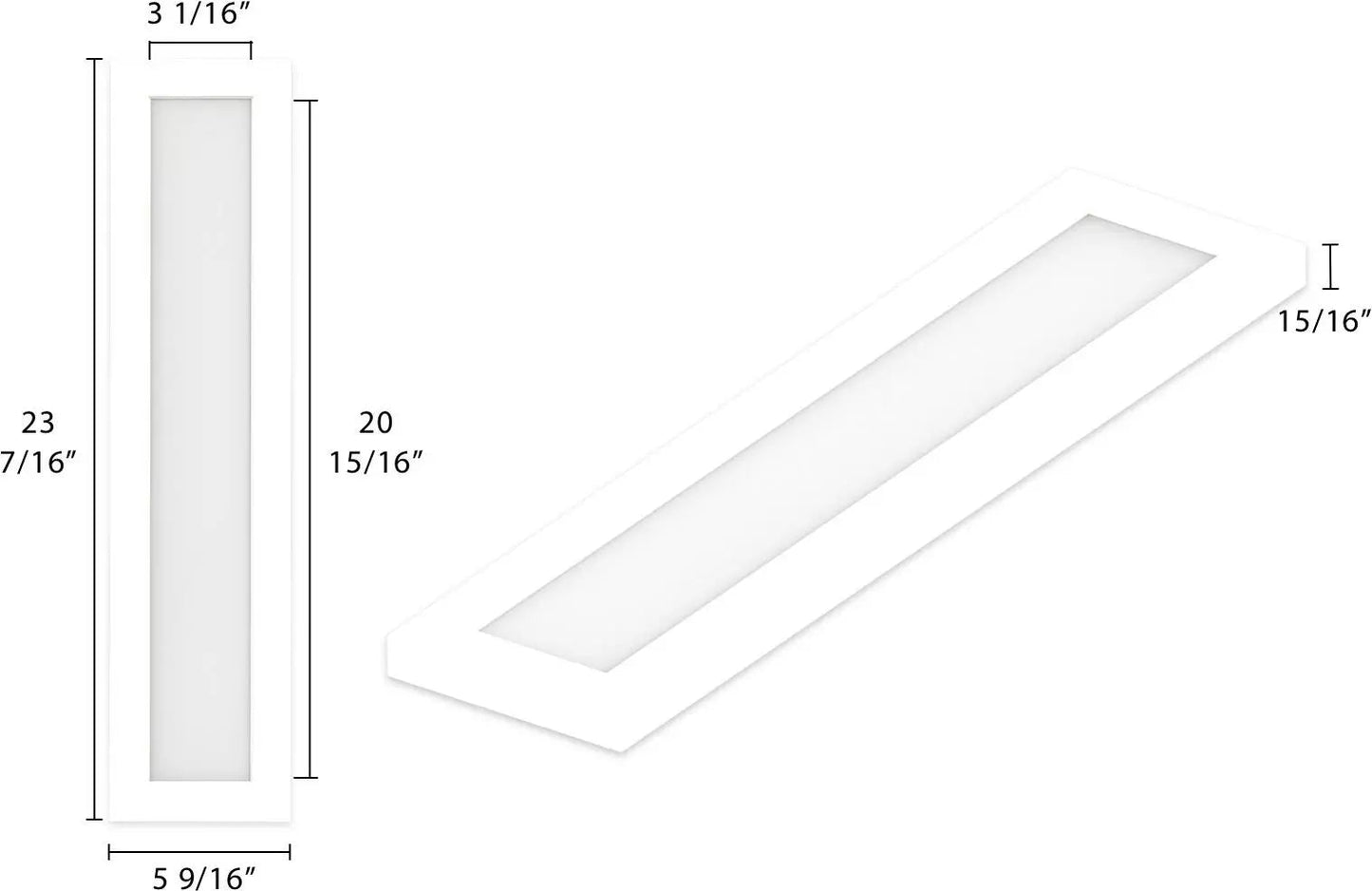 RAB - SML2RAB SML2 25W LED 2FT Linear Surface Mount Selectable CCT