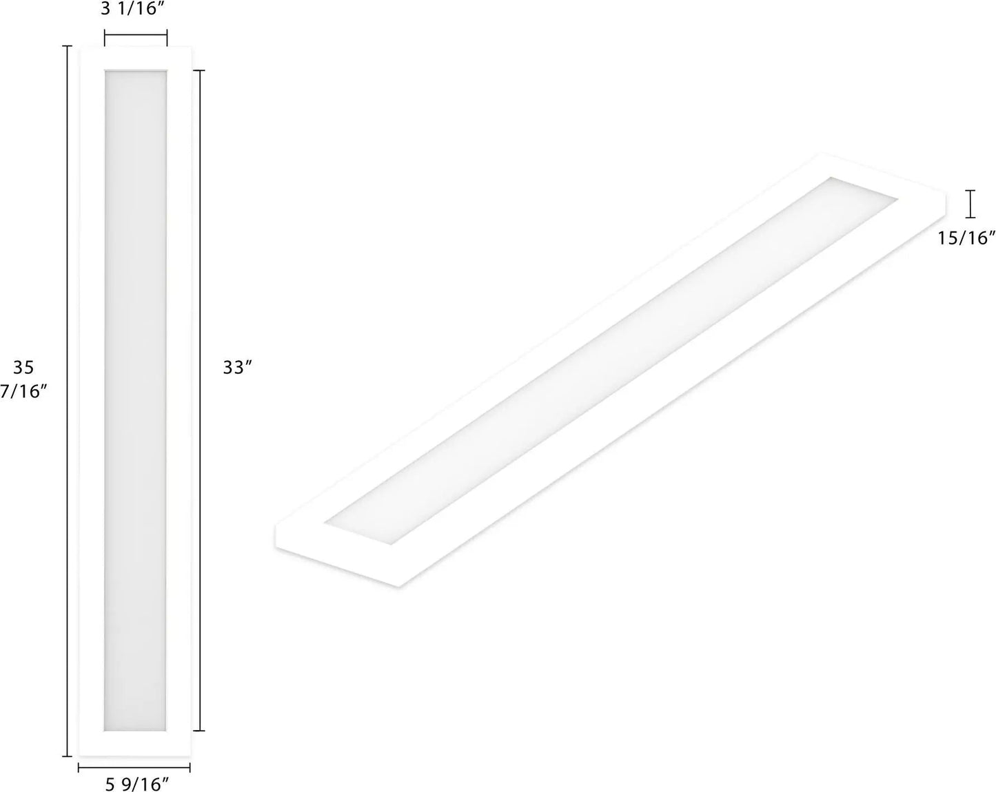 RAB - SML3RAB SML3 35W LED 3FT Linear Surface Mount Selectable CCT