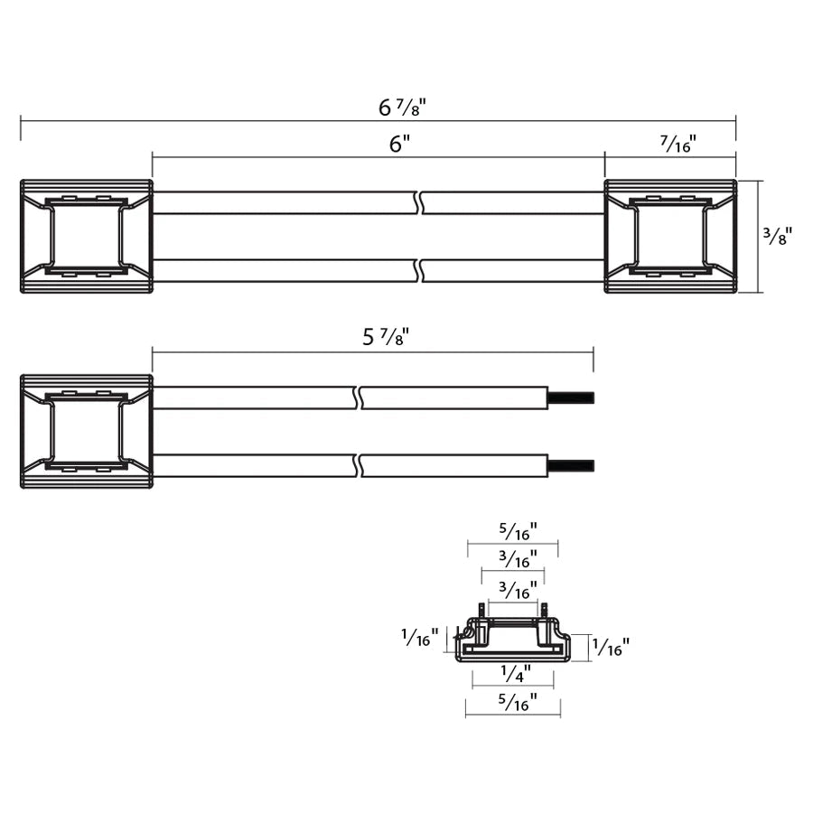 RAB-TIJ2RAB TIC Arctape Mounting Channel & Connectors