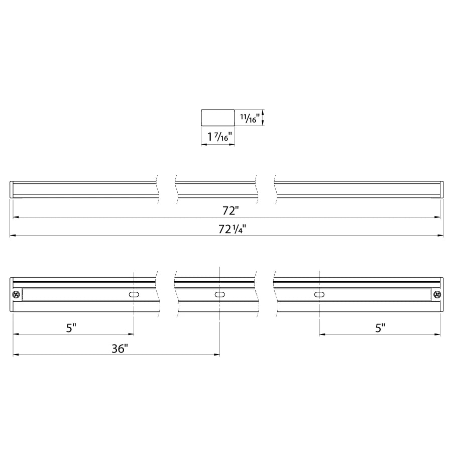 RAB - TK6RAB TK6 6 Foot Tack Lighting