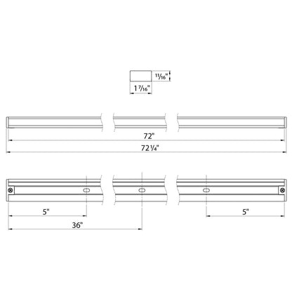 RAB - TK6RAB TK6 6 Foot Tack Lighting