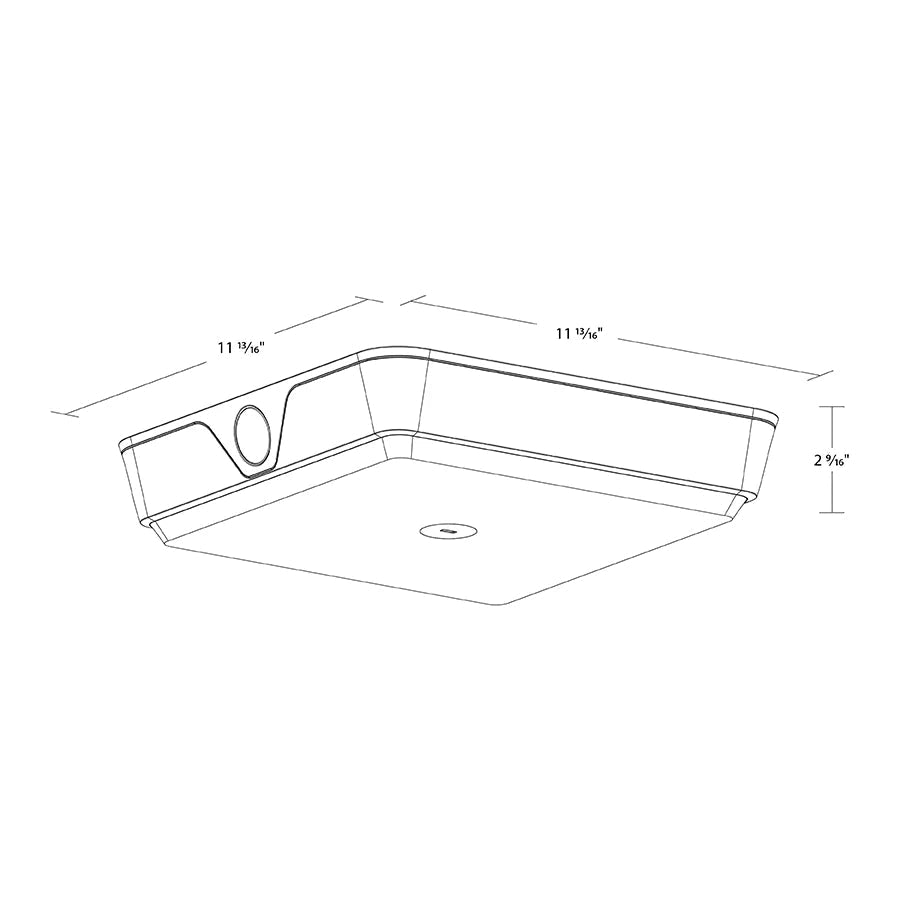 RAB-VAN75WRAB VAN75 75W Field - Adjustable Canopy Light Selectable CCT + Beam Angle