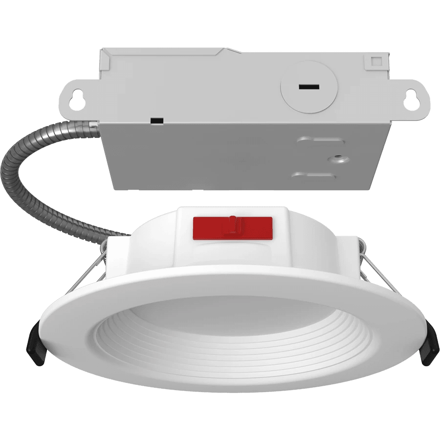 RAB-WFD34-4B/BPRAB WFD34 - 4/BP 7W LED 4" Recessed Wafer Contractor 12 Pack