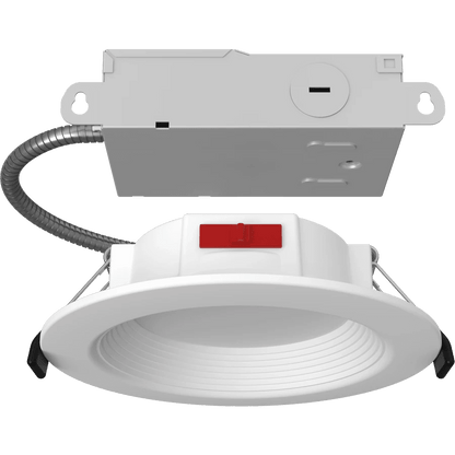 RAB-WFD34-4B/BPRAB WFD34 - 4/BP 7W LED 4" Recessed Wafer Contractor 12 Pack