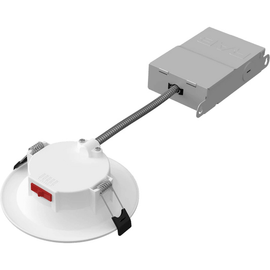 RAB-WFD34-4/BPRAB WFD34 - 4/BP 7W LED 4" Recessed Wafer Contractor 12 Pack