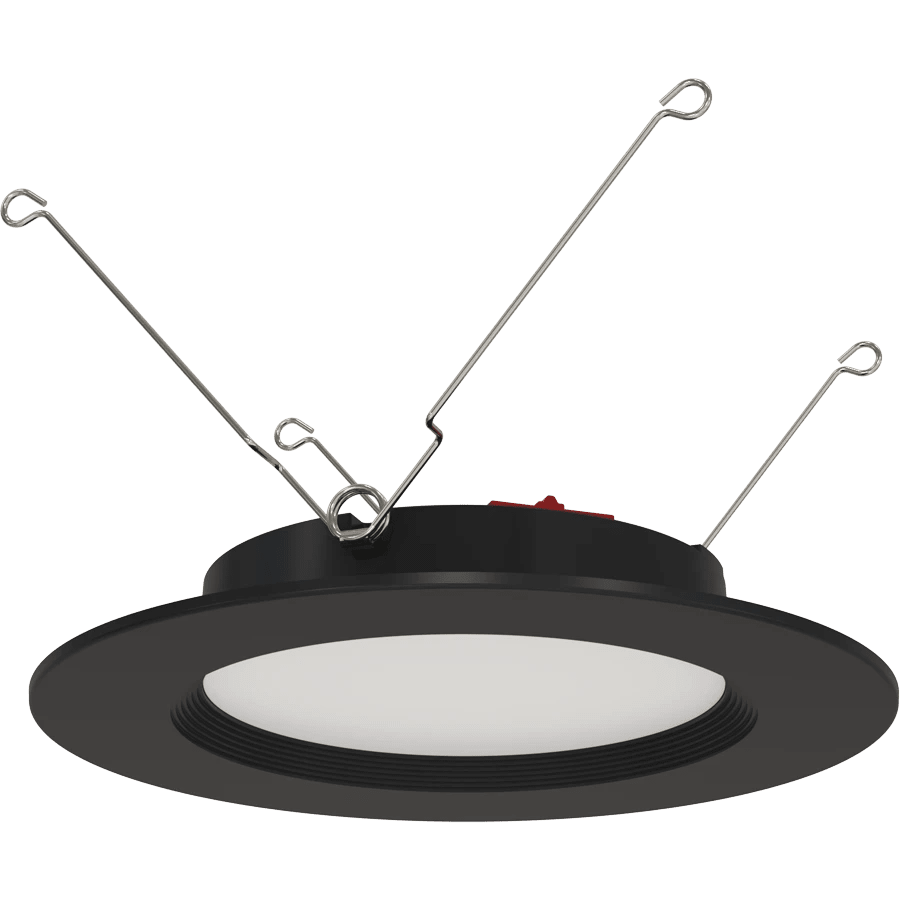 RAB-WFRETRO34-6B-BRAB WFRETRO6 6" 11W LED Slim Wafer Retrofit Selectable CCT