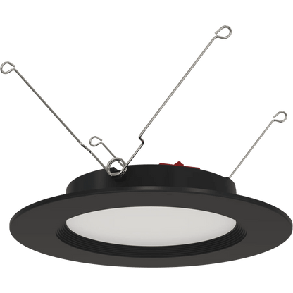 RAB-WFRETRO34-6B-BRAB WFRETRO6 6" 11W LED Slim Wafer Retrofit Selectable CCT