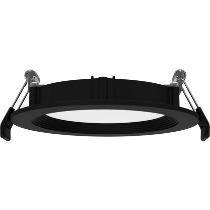 RAB - WFRL4R99FA120BBRAB WFRL4R9 9W LED 4" Round Black Edge - Lit Wafer Selectable CCT