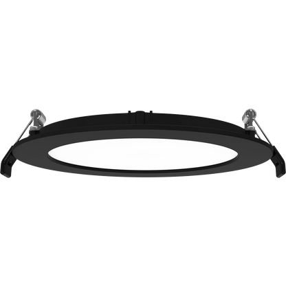 RAB - WFRL6R139FA120BSRAB WFRL6R 13W LED 6" Round Black Edge - Lit Wafer Selectable CCT