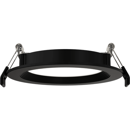 RAB-WFRX-4BD-KRAB WFRX-4BD 4" 12W LED Edge-Lit Wafer Baffle Selectable CCT/Wattage