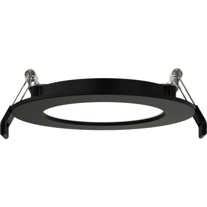 RAB-WFRX-4D-KRAB WFRX-4D 4" 12W LED Edge-Lit Wafer Selectable CCT/Wattage