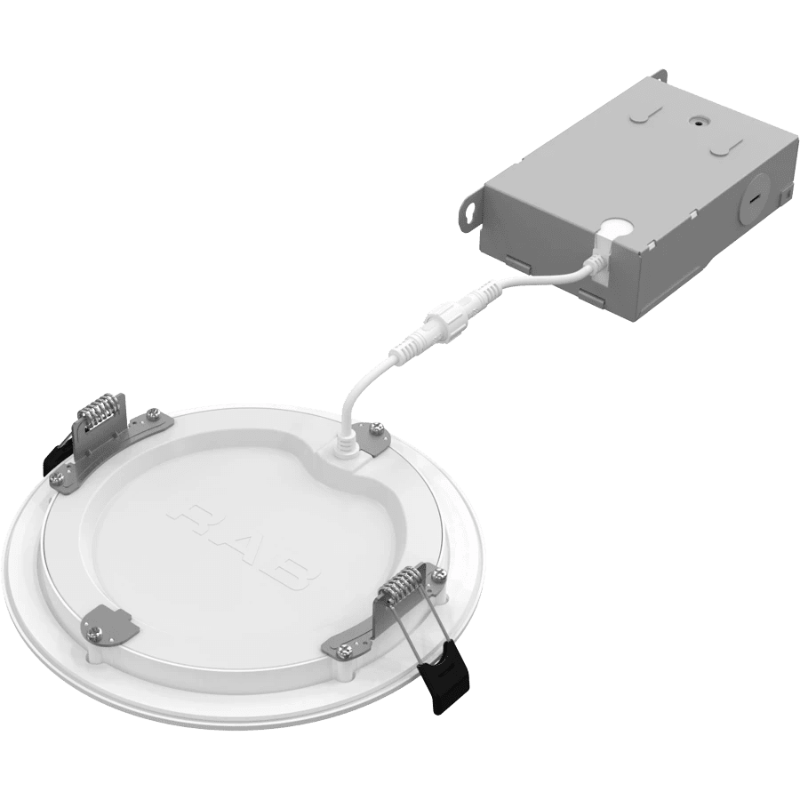 RAB-WFRX-6DRAB WFRX - 6D 6" 15W LED Edge - Lit Wafer Selectable CCT/Wattage