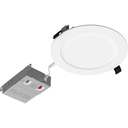 RAB-WFRX-6DRAB WFRX - 6D 6" 15W LED Edge - Lit Wafer Selectable CCT/Wattage