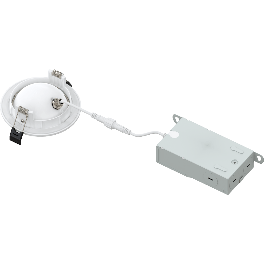 RAB-WGF3RAB WGF3 6W 3" Floating Gimbal Wafer LED Downlight Selectable CCT