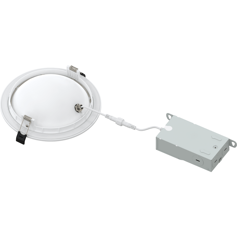 RAB-WGF6RAB WGF6 12W 6" Floating Gimbal Wafer LED Downlight Selectable CCT