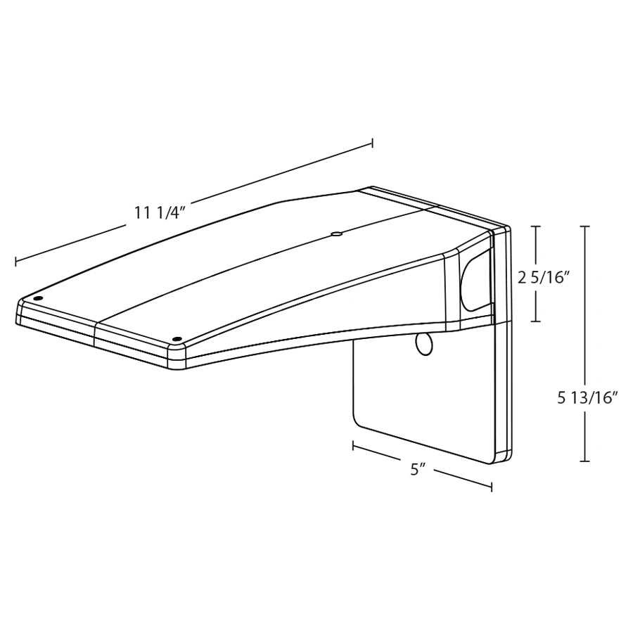 RAB - WPLEDMRAB WPLEDM 32W LED Wallpack Selectable Wattage & CCT