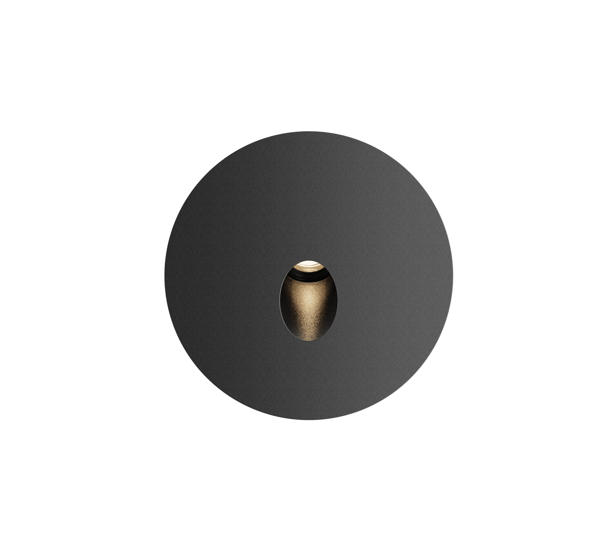 LBU - F21 - 3 - 30 - 120 - BKRAYHIL FLORA21 3W 3" Round In Wall Landscape Light 30K