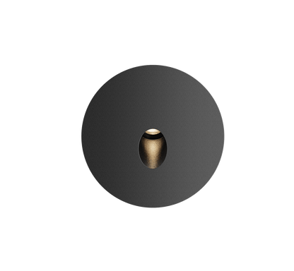 LBU - F21 - 3 - 30 - 120 - BKRAYHIL FLORA21 3W 3" Round In Wall Landscape Light 30K