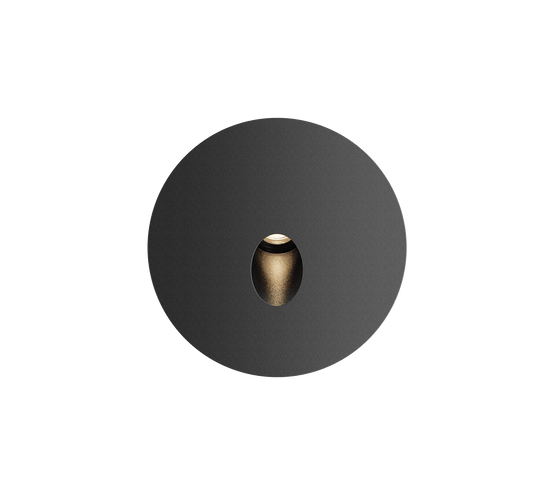 LBU - F21 - 3 - 30 - 120 - BKRAYHIL FLORA21 3W 3" Round In Wall Landscape Light 30K