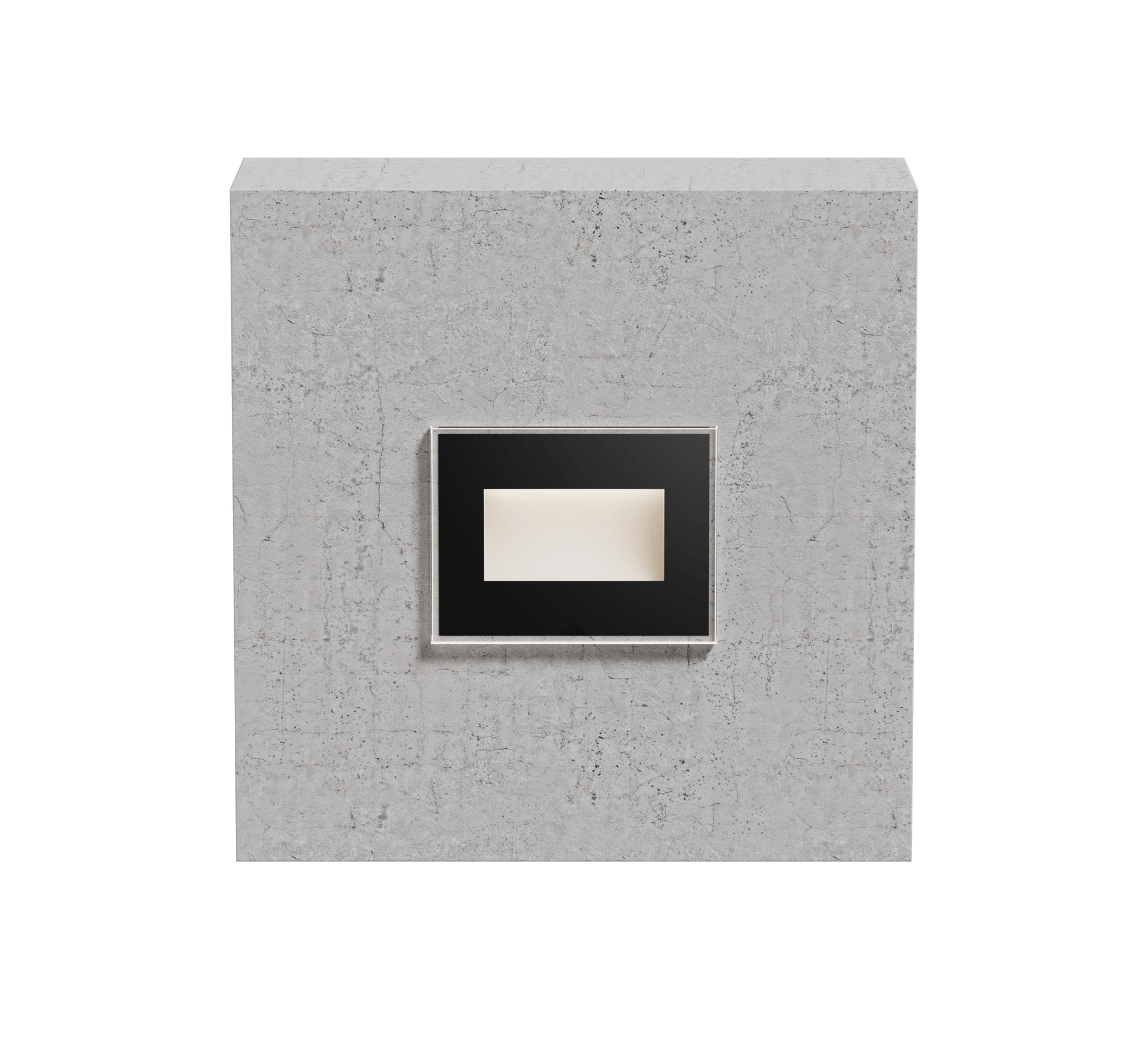 LBU - F22 - 3 - 30 - WW - BKRAYHIL FLORA22 3W 3" Rectangle In Wall Landscape Light 30K