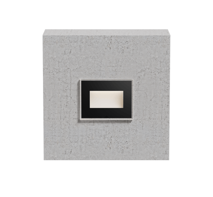 LBU - F22 - 3 - 30 - WW - BKRAYHIL FLORA22 3W 3" Rectangle In Wall Landscape Light 30K