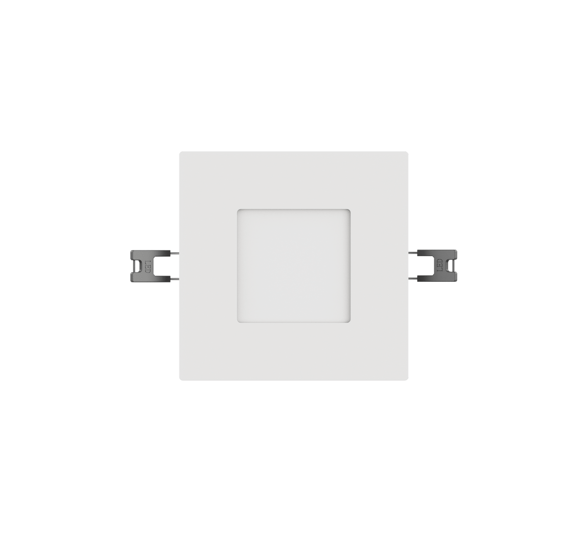 LBU-LCD-SQ-9-CCT-UNV-120-WTRayhil Lucid 4" 9W LED Square Downlight Selectable CCT
