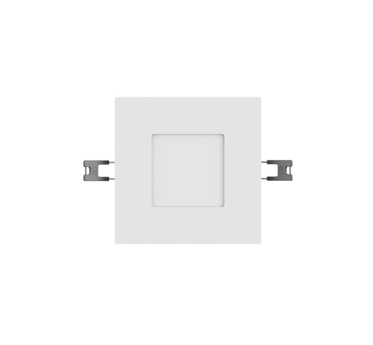 LBU-LCD-SQ-9-CCT-UNV-120-WTRayhil Lucid 4" 9W LED Square Downlight Selectable CCT