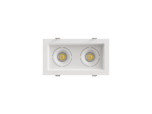 LBU-VOR25-2H-14-CCTRayhil VOR25-2H Vortex 2.5" 14W 2-Head Recessed LED Downlight Selectable CCT