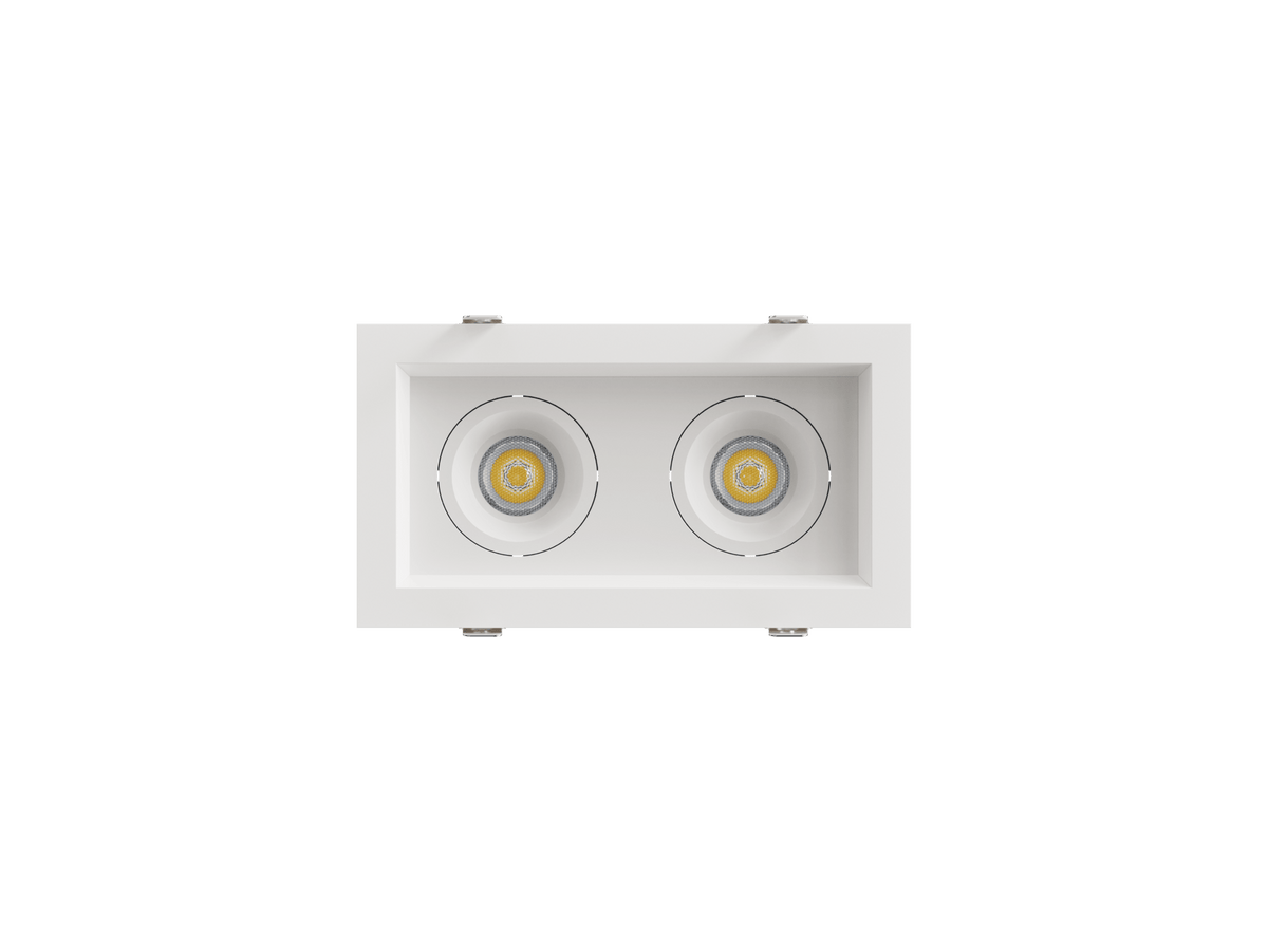LBU-VOR25-2H-9-CCTRayhil VOR25-2H Vortex 2.5" 9W 2-Head Recessed LED Downlight Selectable CCT