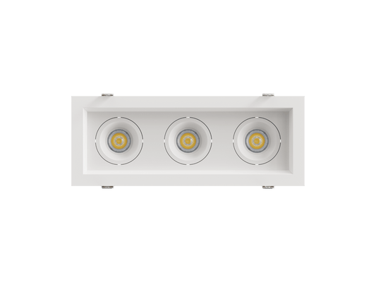 LBU-VOR25-3H-14-CCTRayhil VOR25-3H Vortex 2.5" 14W 3-Head Recessed LED Downlight Selectable CCT