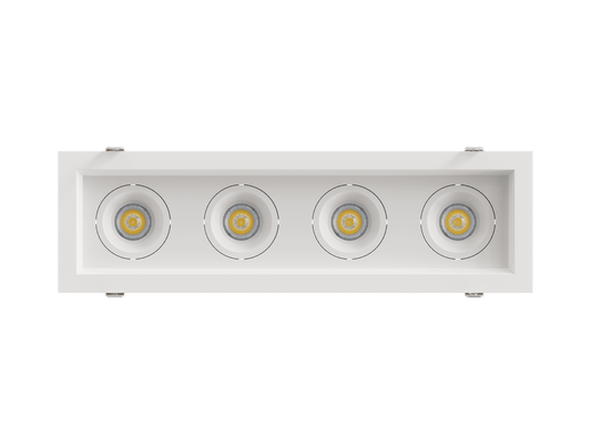 LBU-VOR25-4H-14-CCTRayhil VOR25-4H Vortex 2.5" 14W 4-Head Recessed LED Downlight Selectable CCT