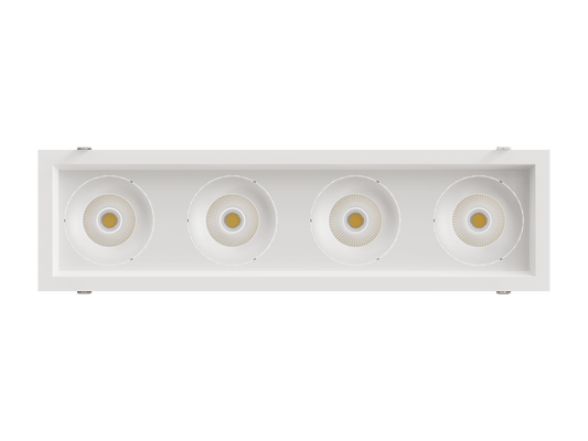 LBU-VOR35-4H-20-CCTRayhil VOR35-4H Vortex 3.5" 4-Head Recessed LED Downlight Selectable CCT