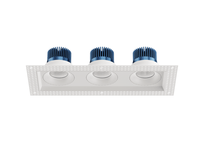 LBU-VOR35TMS-3H-20-CCTRayhil VOR35TMS-3H Vortex 3.5" Trimless 3-Head Recessed LED Downlight Selectable CCT