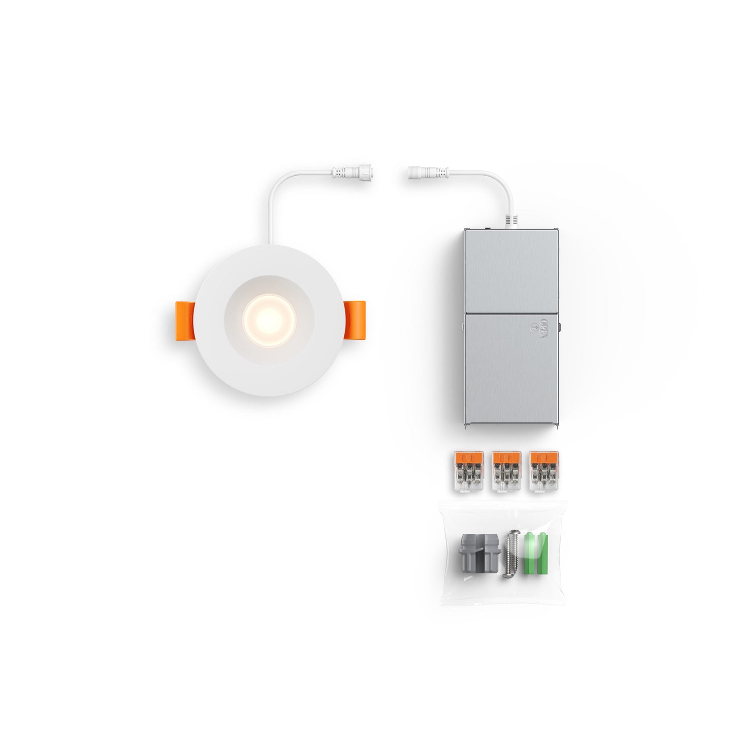 Dals Lighting RGR1-CDW 1" 6W Round Regressed Downlight Selectable CCT+DTW