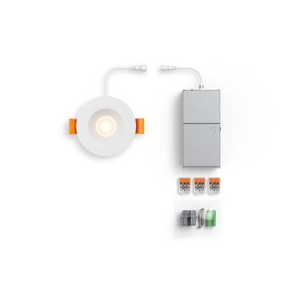 Dals Lighting RGR1-CDW 1" 6W Round Regressed Downlight Selectable CCT+DTW
