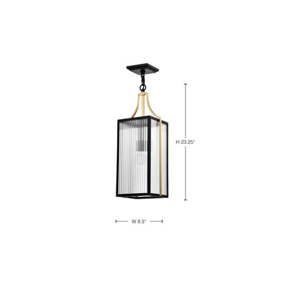 SATCO-60-8505Satco 60 - 8505 Holden 23" Outdoor Hanging Pendant Light