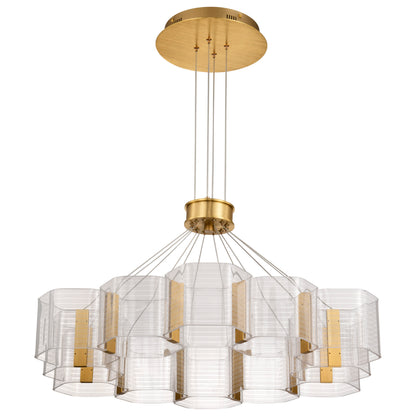 Satco 62-2404 Kenzo 12 Light LED Chandelier