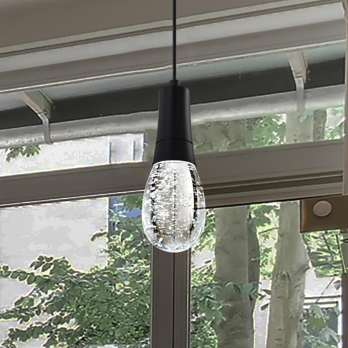 SATCO - 62 - 6002Satco 62 - 6002 Lacey 11W 4" LED RGBTW Bluetooth Pendant