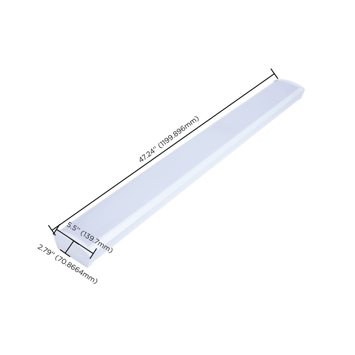 SATCO-65-1211Satco 65-1211 4FT 39W LED Wrap Light Selectable CCT