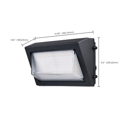 SATCO-65-1501SATCO 65 - 1501 120W LED Wallpack Selectable CCT + Wattage + Beam Angle
