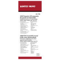 SATCO-65-748SATCO 65 - 748 20W Wall Pack Selectable CCT + Photocell