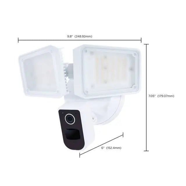 SATCO-65-920Satco 65 - 920 36W Smart LED Rectangular Head Security Light Selectable CCT
