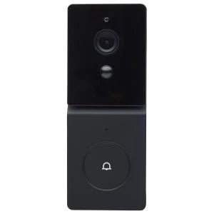 SATCO-65-936Satco 65 - 936 Starfish Smart Doorbell Security Camera Black
