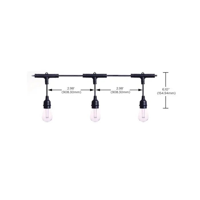 SATCO-S11191Satco S11191 48 Foot LED String Light RGBTW