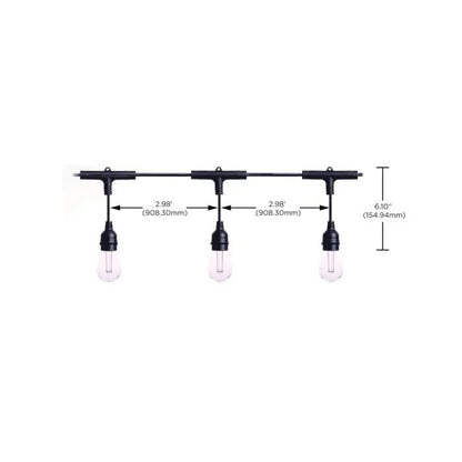 SATCO-S11191Satco S11191 48 Foot LED String Light RGBTW