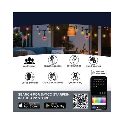 SATCO-S11191Satco S11191 48 Foot LED String Light RGBTW