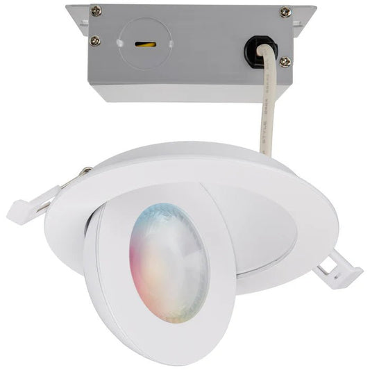 SATCO - S11293SATCO S11293 4" 9W LED Directional Downlight RGBW
