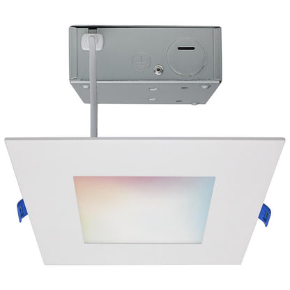 SATCO-S11563SATCO S11563 6" 12W Square LED Flat Wafer RGBW